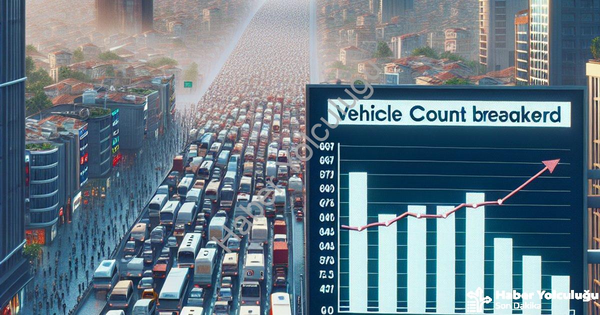 "Kütahya'da Araç Sayısı Rekor Kırdı: Merkez Nüfusunu Geride Bıraktı" başlıklı haber için fotorealist