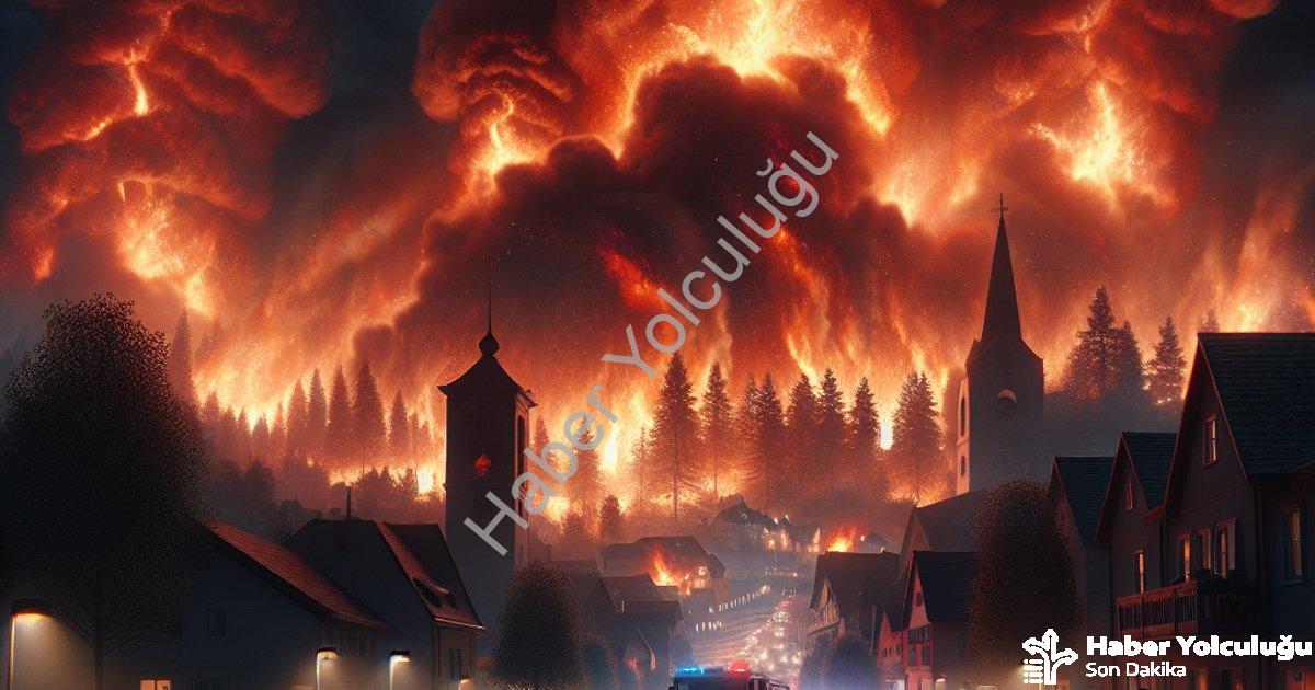 "Aydın Efeler'de Korkutan Yangın: Vatandaşların Dikkati Faciayı Önledi" başlıklı haber için fotoreal