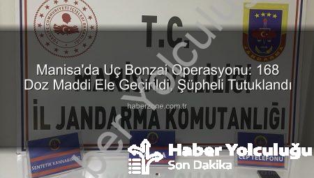 Manisa’da Uç Bonzai Operasyonu: 168 Doz Uyuşturucu Ele Geçirildi, Şüpheli Tutuklandı