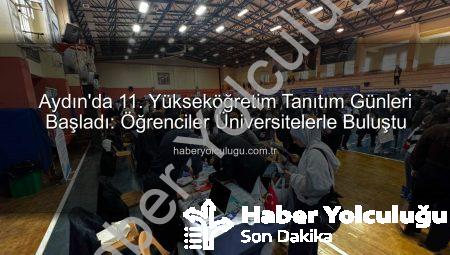 Aydın’da 11. Yükseköğretim Tanıtım Günleri Başladı: Öğrenciler Üniversitelerle Buluştu