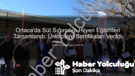 Ortaca’da Süt Sığırcılığı Hijyen Eğitimleri Tamamlandı: Üreticilere Sertifikaları Verildi